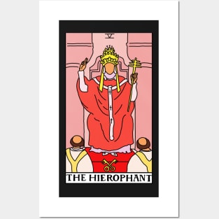 The Hierophant Tarot Card Posters and Art